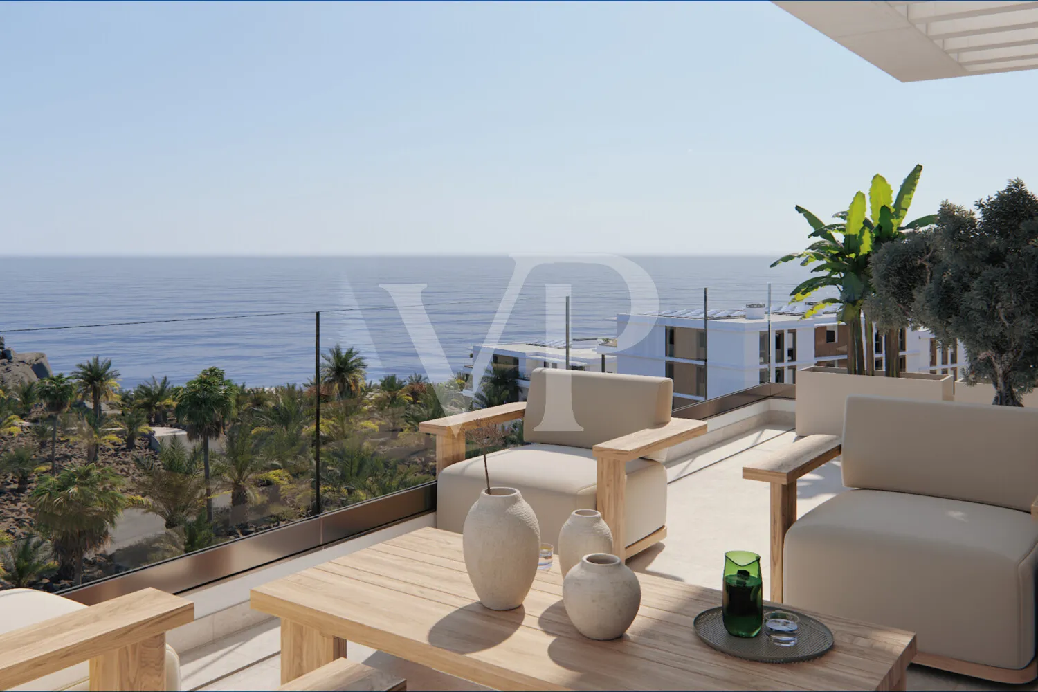 Obra nueva en primera línea de mar en Callao Salvaje - dos dormitorios