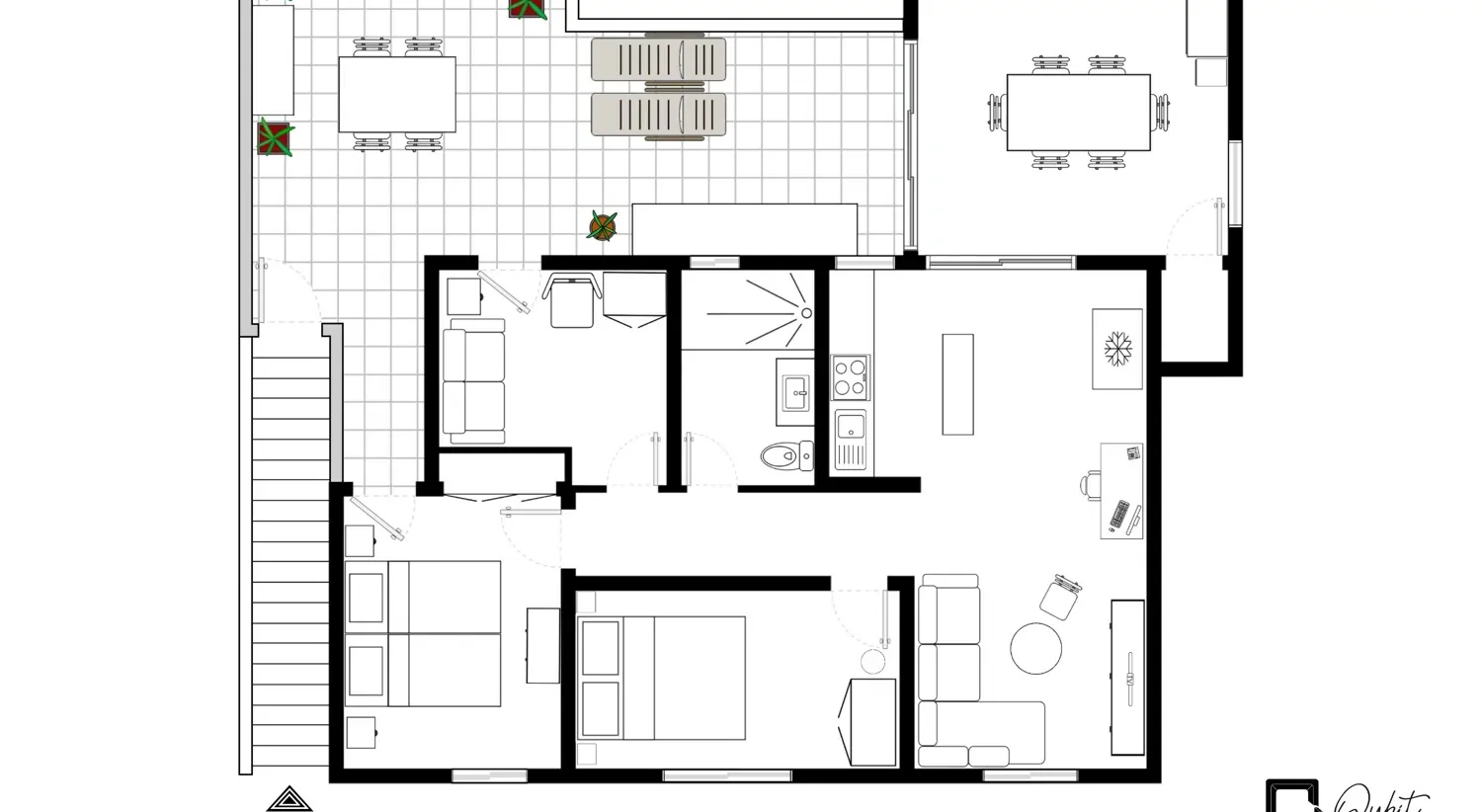 Strandnahe Traumwohnung in Playa de las Américas