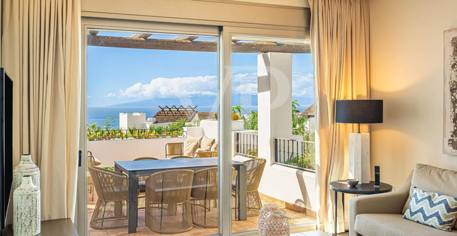 Exclusivo apartamento de lujo con vistas al mar en las Terrazas de Abama