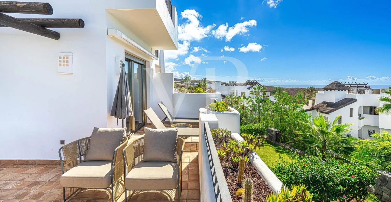 Exclusivo apartamento de lujo con vistas al mar en las Terrazas de Abama