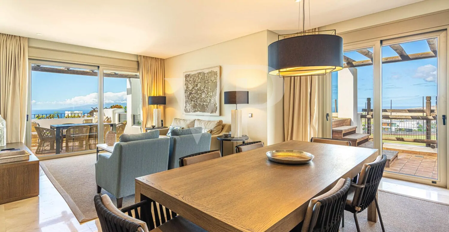 Exclusivo apartamento de lujo con vistas al mar en las Terrazas de Abama