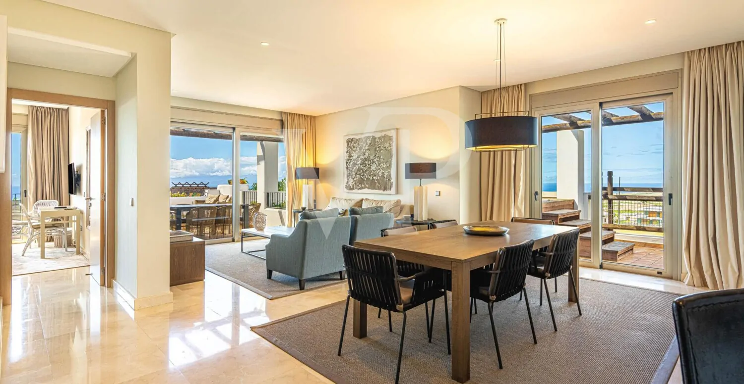 Exclusivo apartamento de lujo con vistas al mar en las Terrazas de Abama