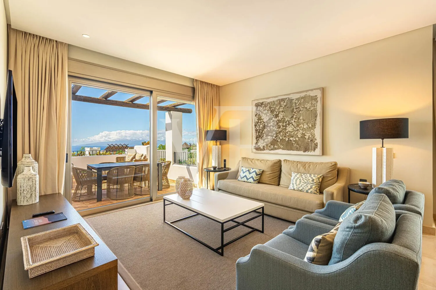 Exclusive Luxury Apartment with Ocean View at Terrazas de Abama