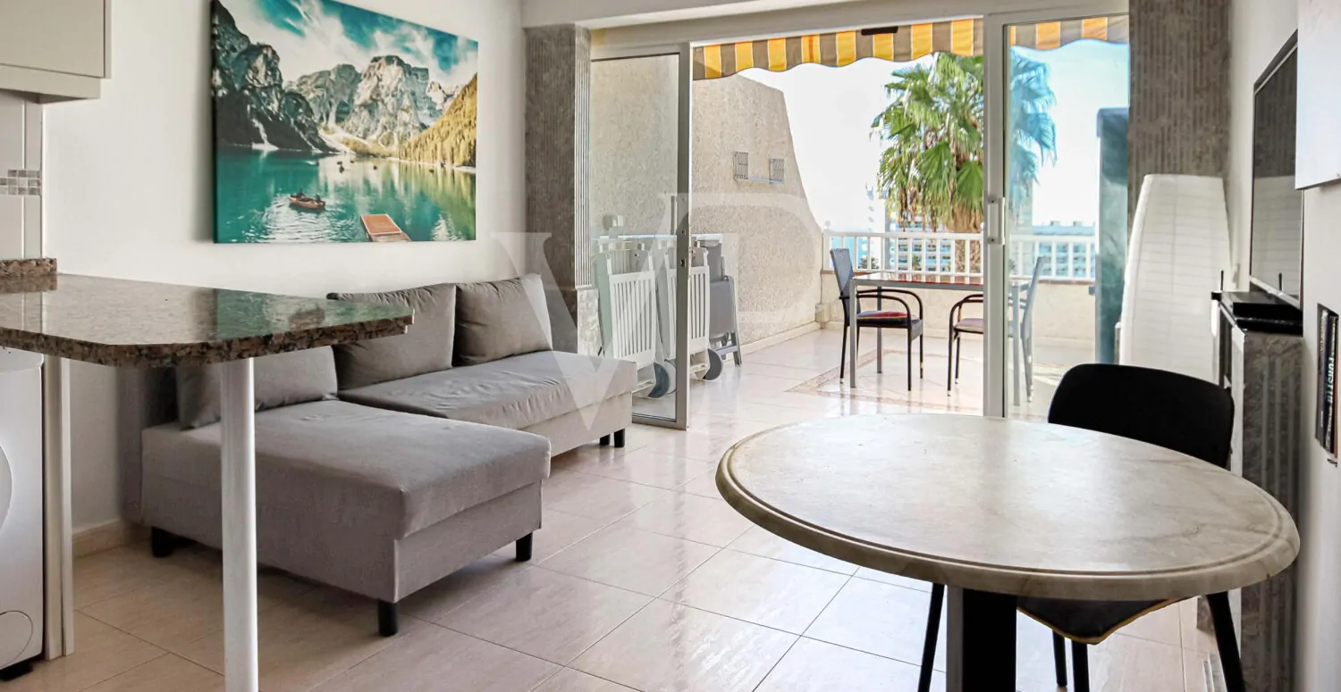 Charmantes Penthouse in Los Gigantes mit Meerblick und privater Terrasse