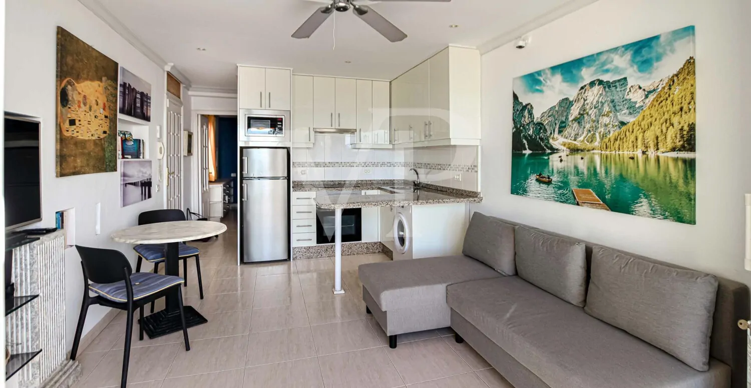 Charmantes Penthouse in Los Gigantes mit Meerblick und privater Terrasse