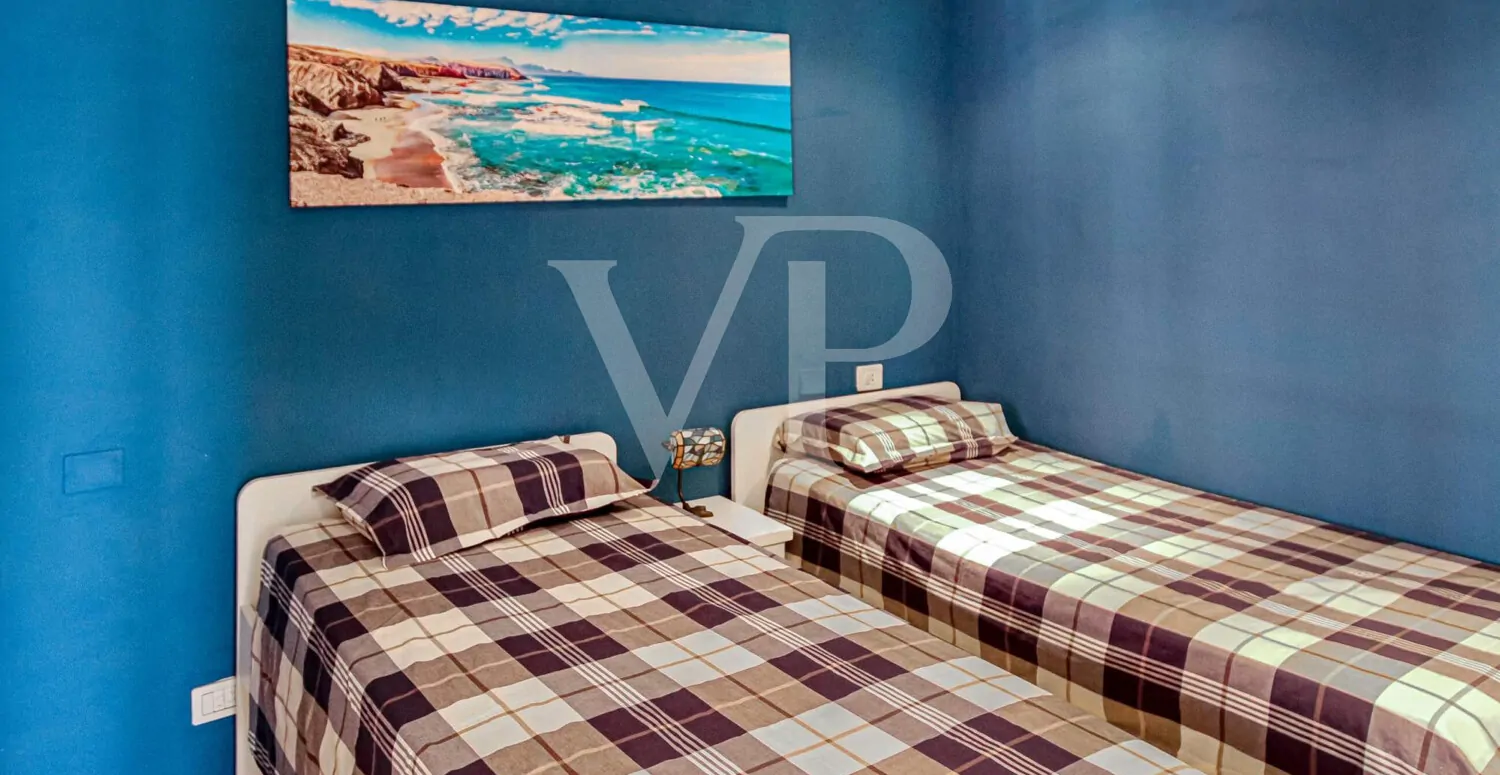 Charmantes Penthouse in Los Gigantes mit Meerblick und privater Terrasse