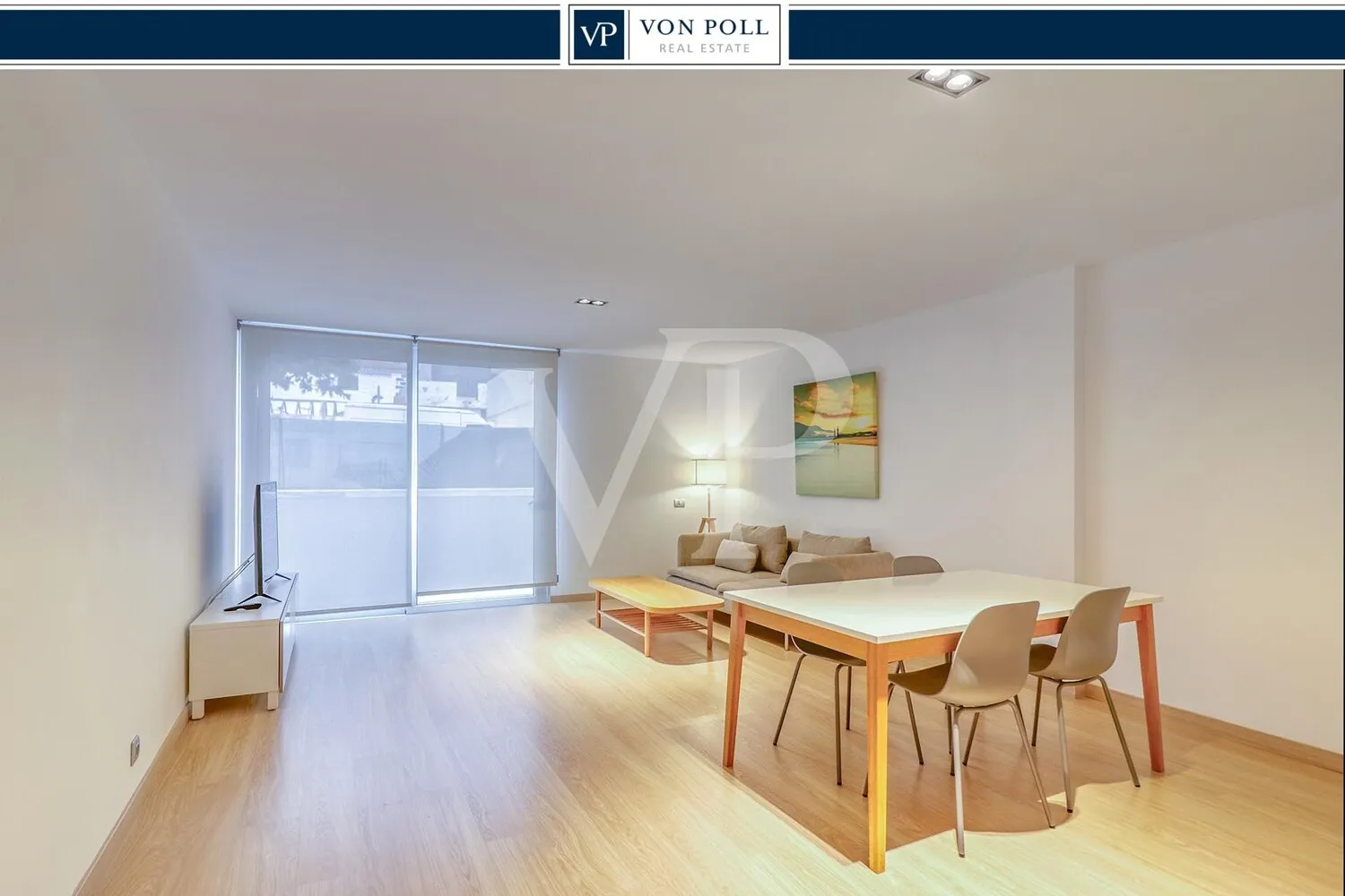 Moderne Erdgeschosswohnung im Herzen von Adeje mit Dachterrassen-Pool