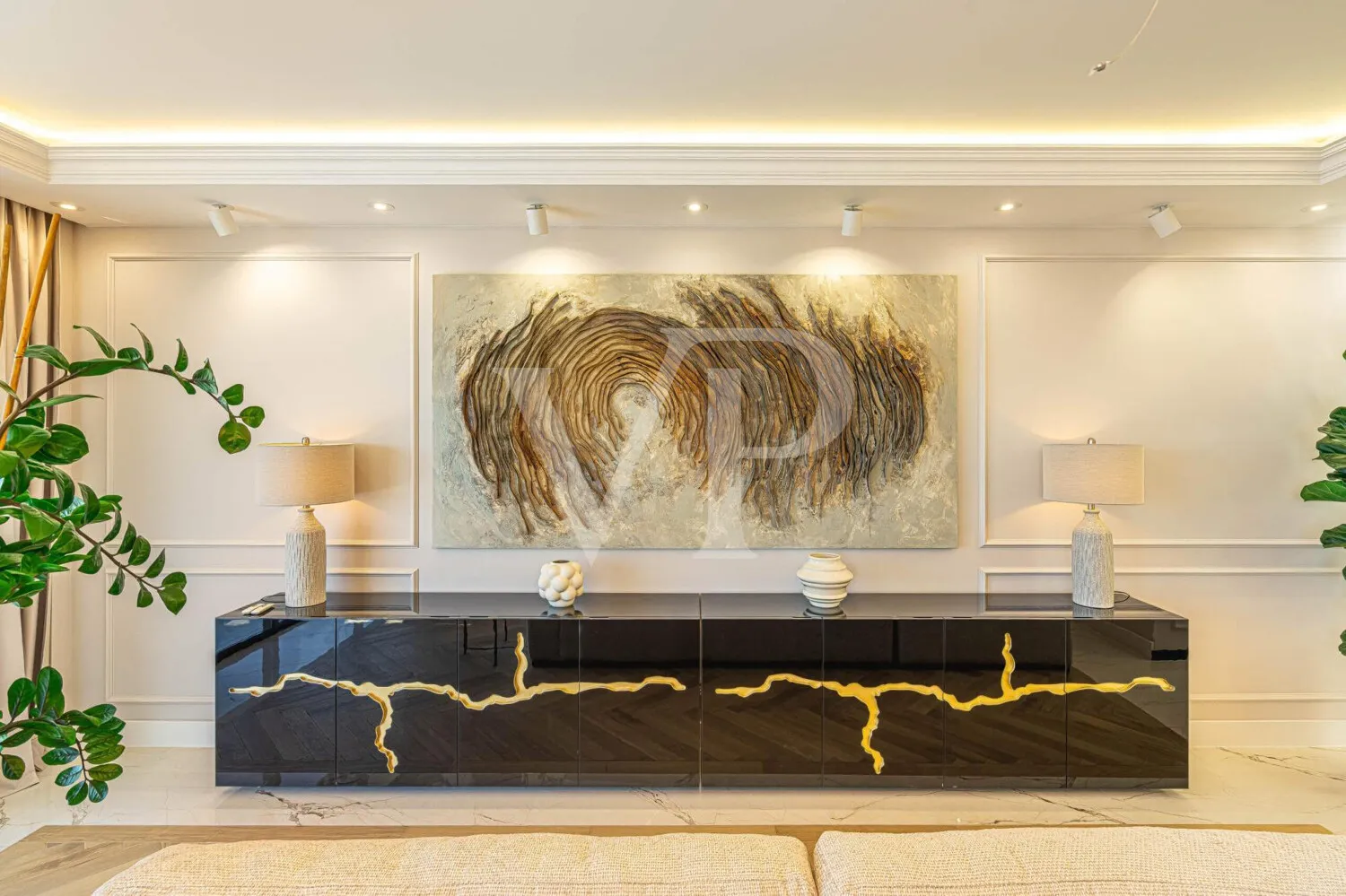 Elegante Villa modernizada en San Eugenio con vistas al mar