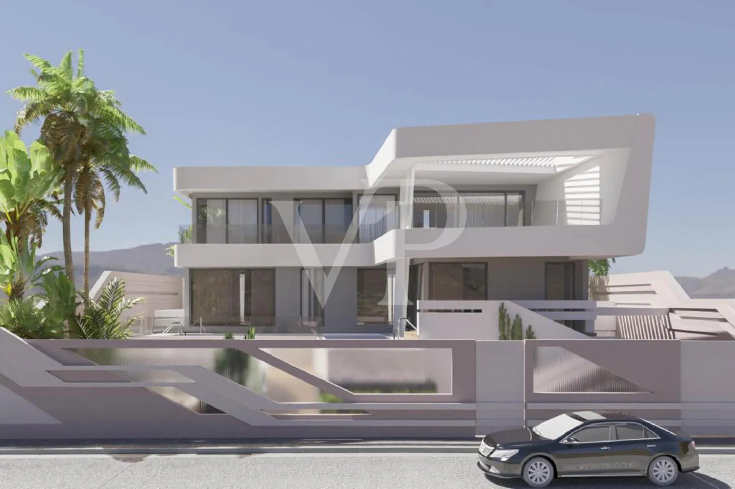 Moderne Luxusvilla mit Pool, Aufzug & Fitnessraum in Roque del Conde