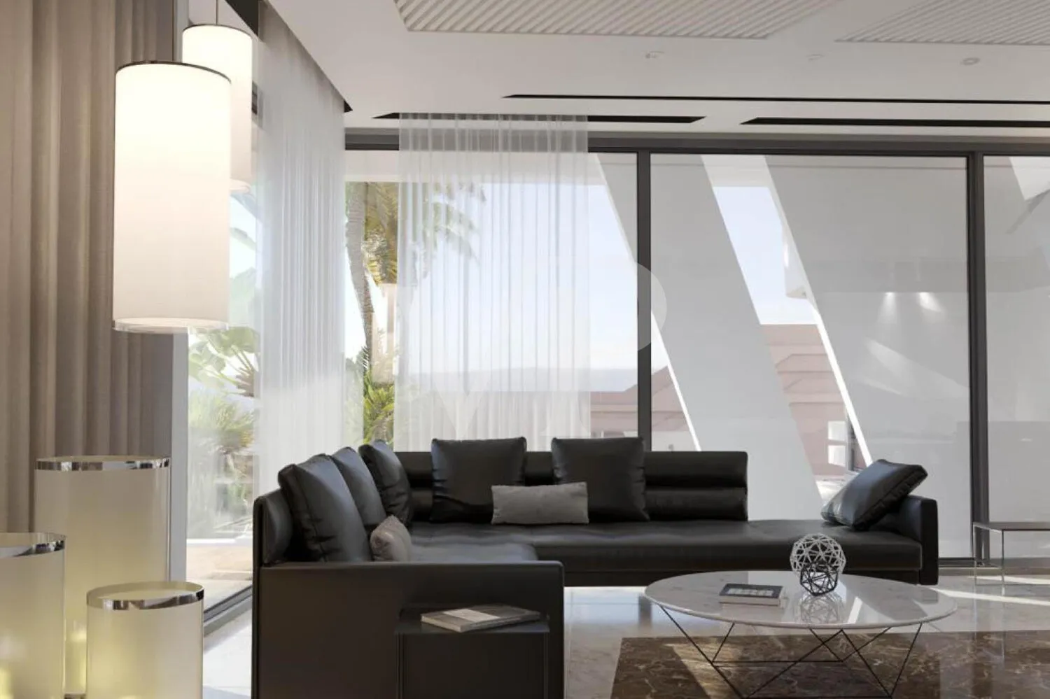 Moderne Luxusvilla mit Pool, Aufzug & Fitnessraum in Roque del Conde
