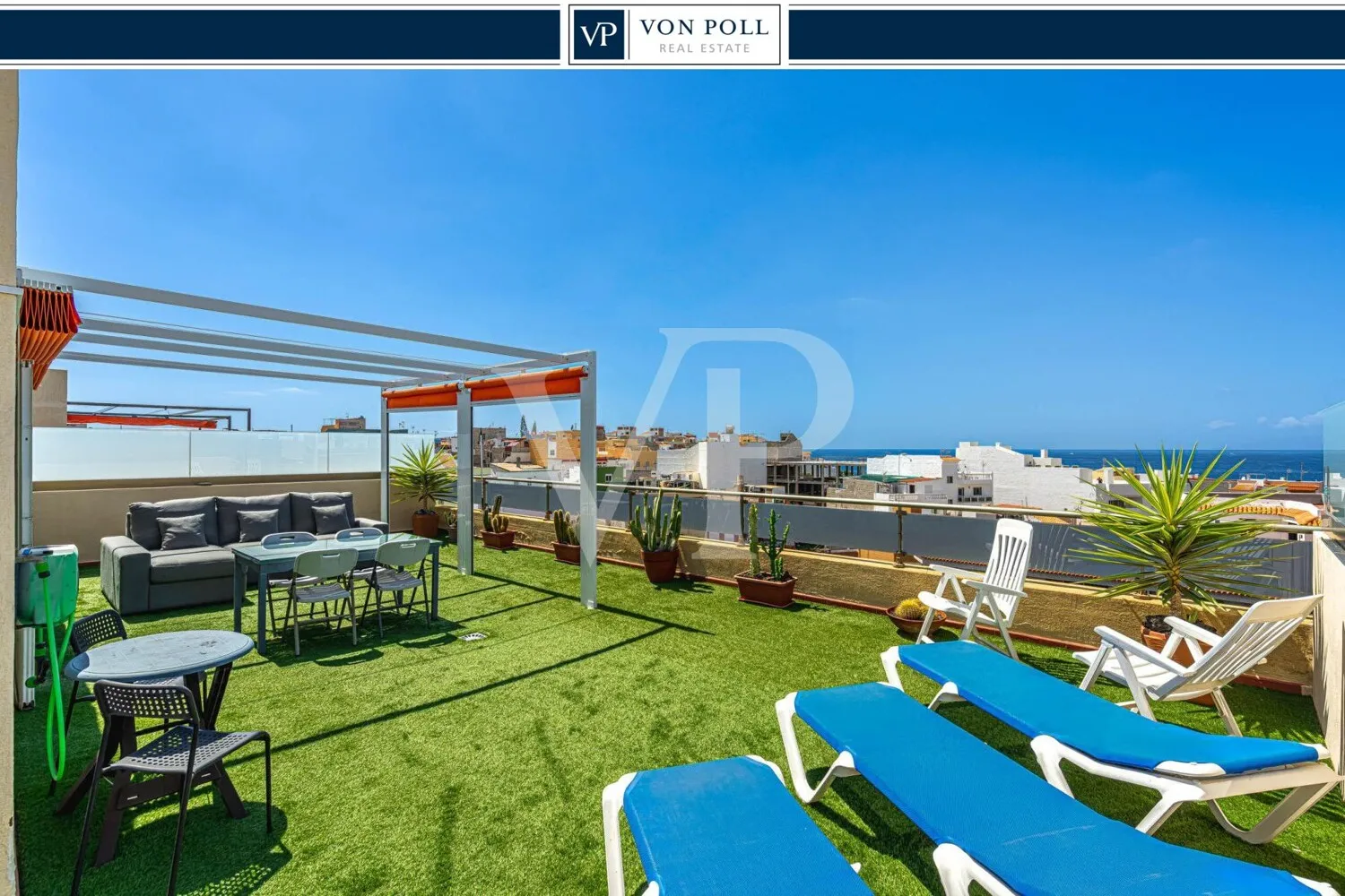 Wunderschönes Penthouse mit Meerblick in Alcalá