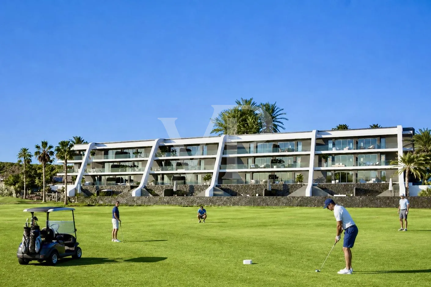 High-End New-Build Apartment by the Golf Course - Amarilla Golf