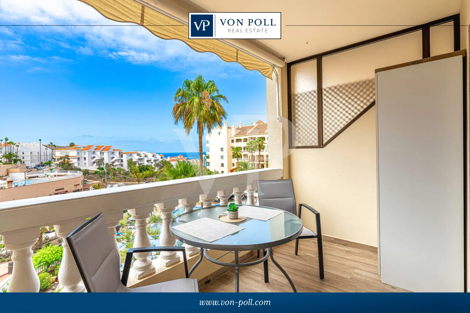 A Dream by the Atlantic: Elegant, Renovated Studio with Ocean Views in Los Cristianos