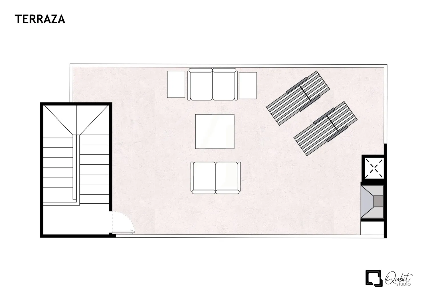 Maisonettewohnung mit großzügiger Dachterrasse und lichtdurchfluteten Wohnbereichen