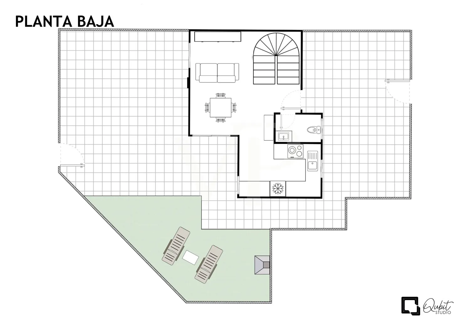 Eckreihenhaus mit großzügigen Terrassen, Privatsphäre in nur wenigen Schritten zum Meer
