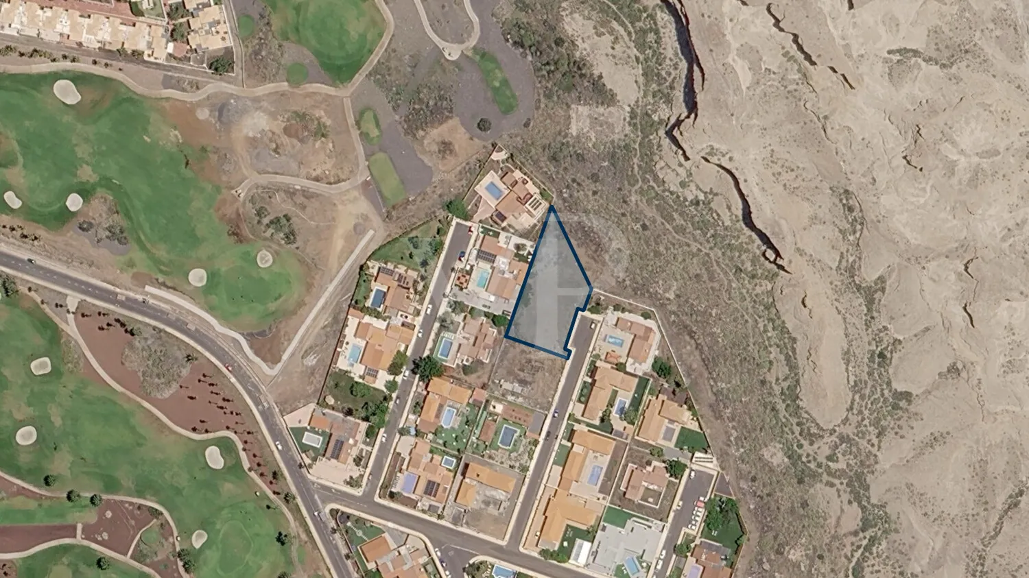 Exceptional Building Plot with Panoramic Views at Golf del Sur