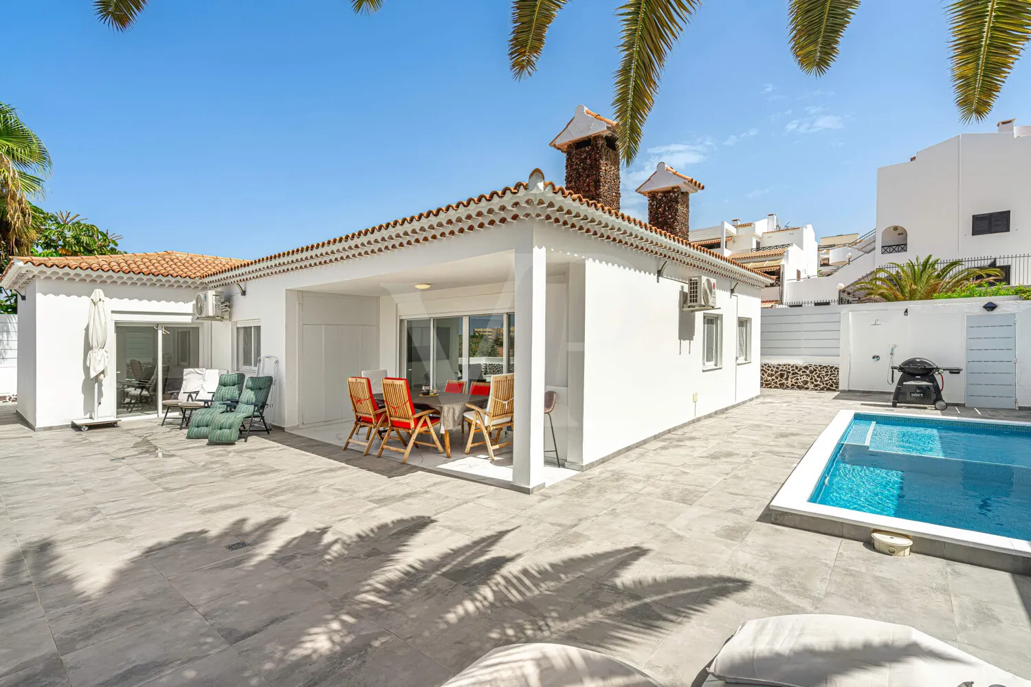 Exklusives freistehendes Haus mit privatem Pool und hochwertiger Ausstattung in Los Cristianos