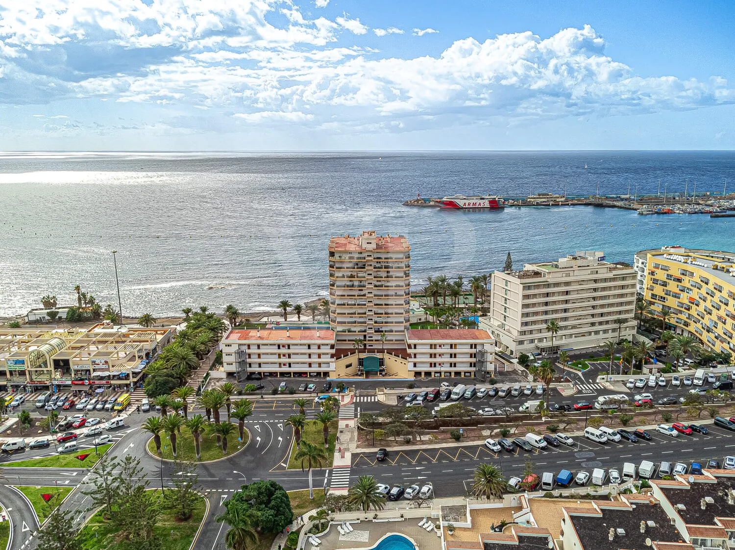 Spektakuläres Meerblick-Apartment in 1. Meereslinie – Los Cristianos