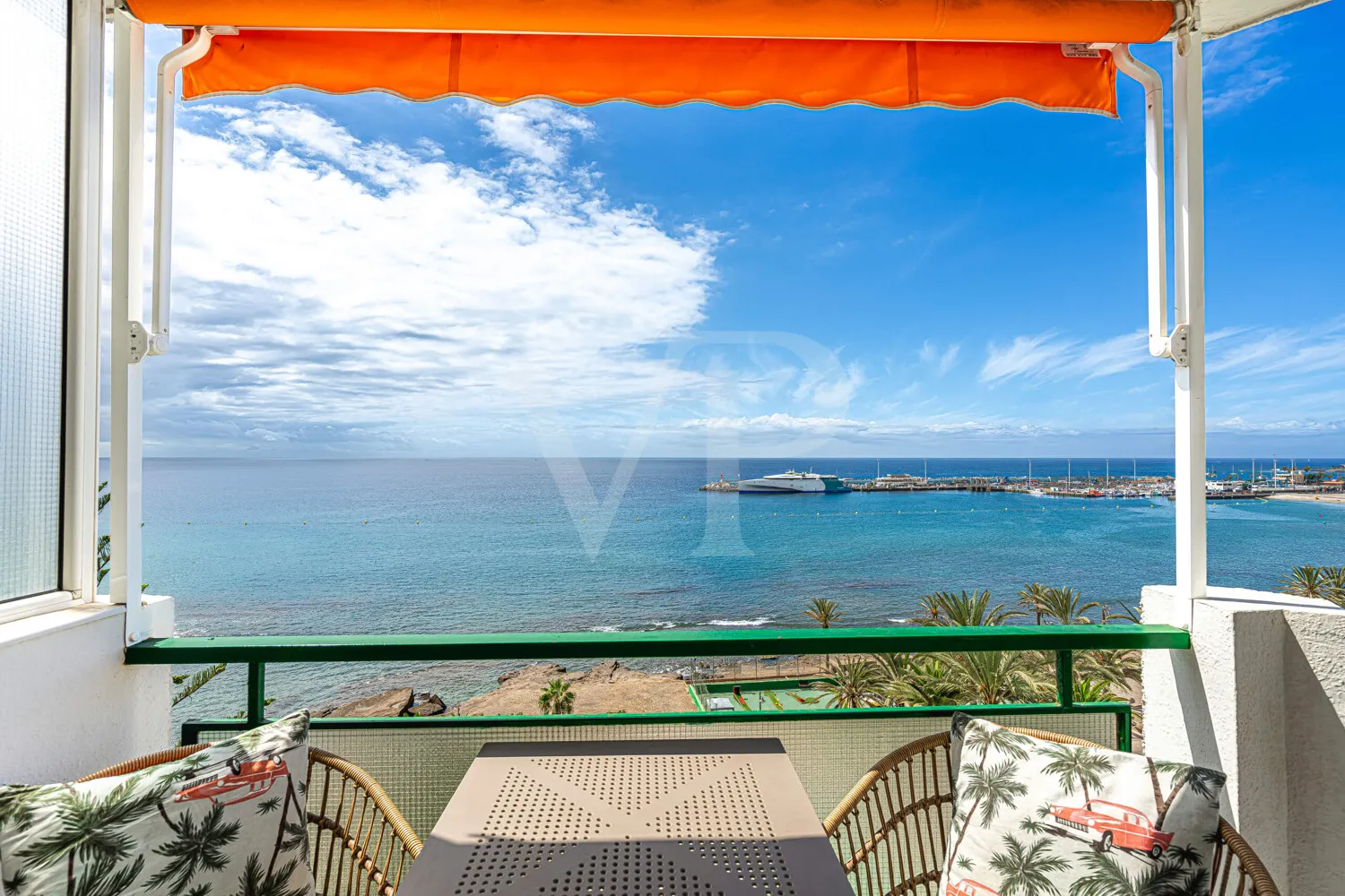 Spektakuläres Meerblick-Apartment in 1. Meereslinie – Los Cristianos