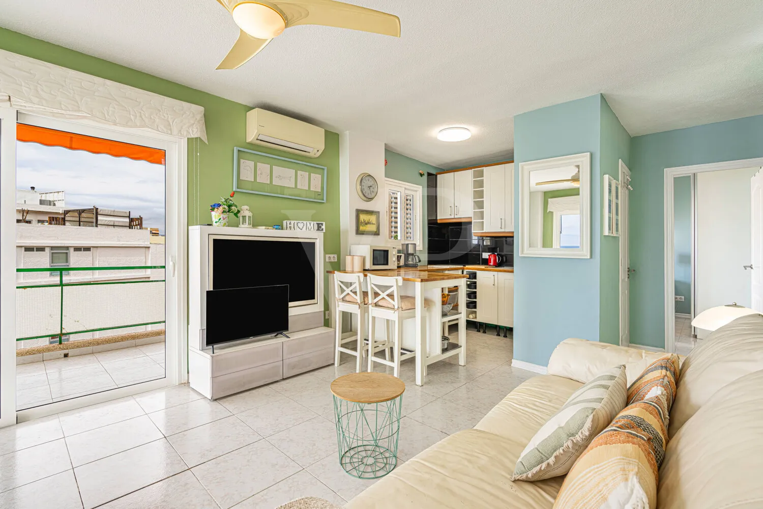 Spektakuläres Meerblick-Apartment in 1. Meereslinie – Los Cristianos