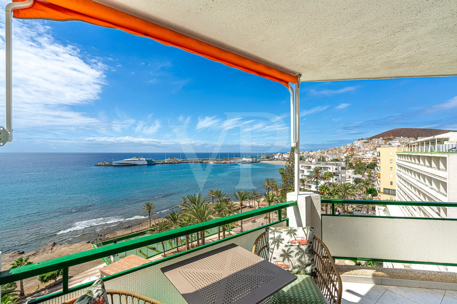 Spektakuläres Meerblick-Apartment in 1. Meereslinie – Los Cristianos