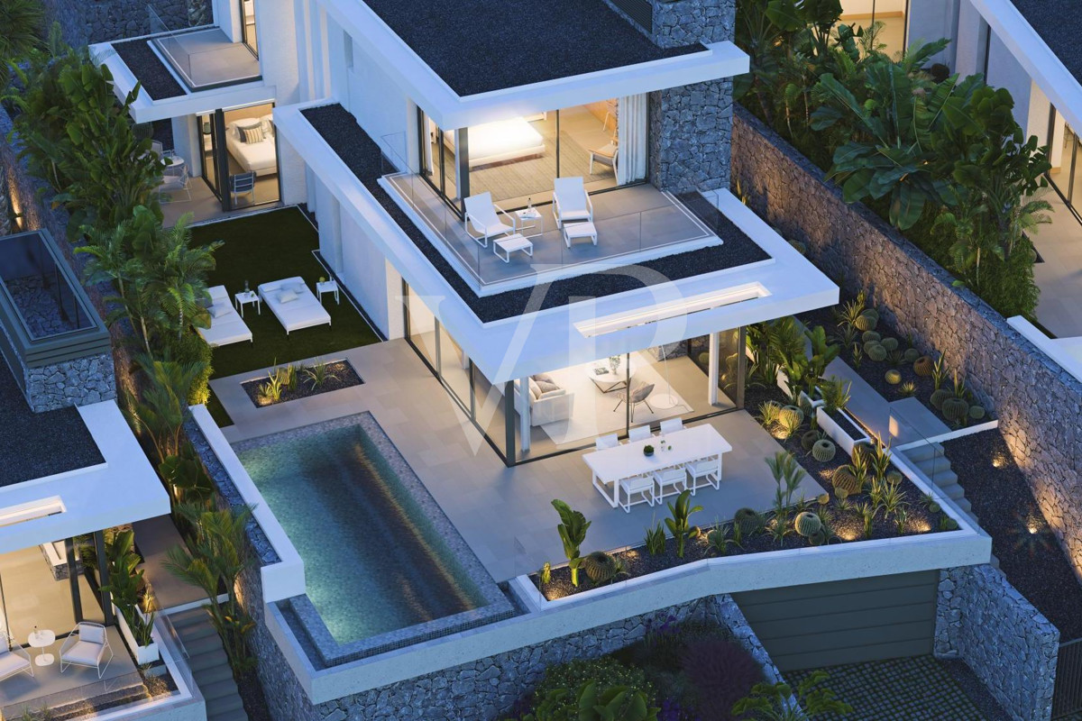 Las Atalayas, villas de nueva construcción super modernas con 3 dormitorios y piscina privada