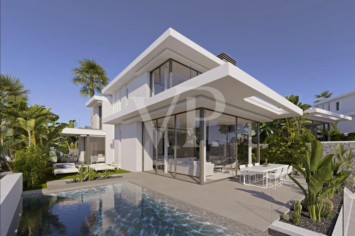 Las Atalayas, villas de nueva construcción super modernas con 3 dormitorios y piscina privada