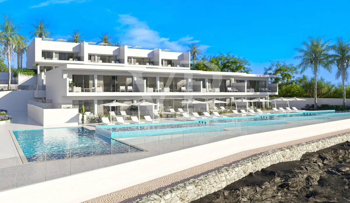 Moderne Penthauswohnungen in erster Meereslinie in Costa del Silencio