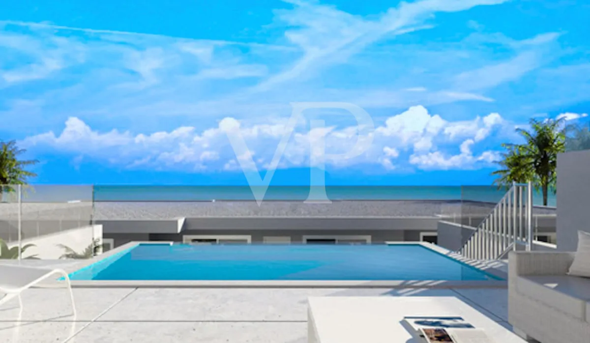 Modern penthouse apartmanok a tengerparton Costa del Silencióban