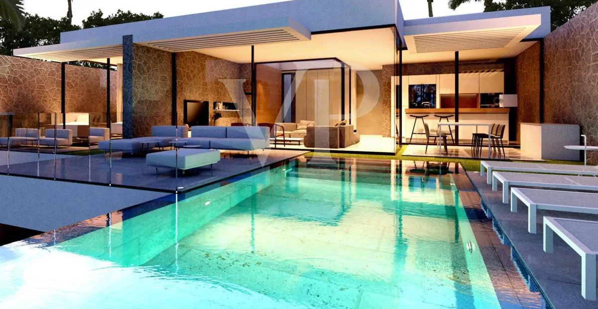 Minimalistische Neubau Villa Caldera del Rey