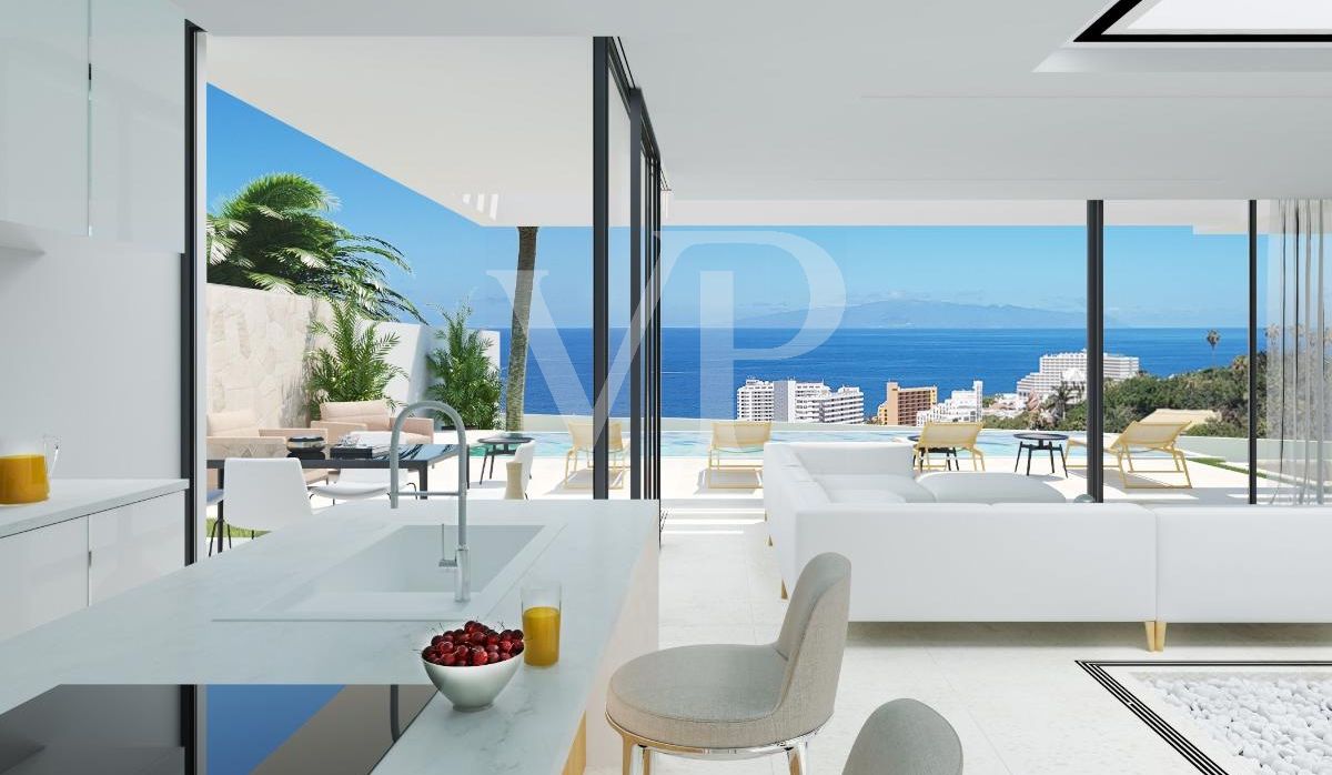 Minimalistische Neubau Villa Caldera del Rey
