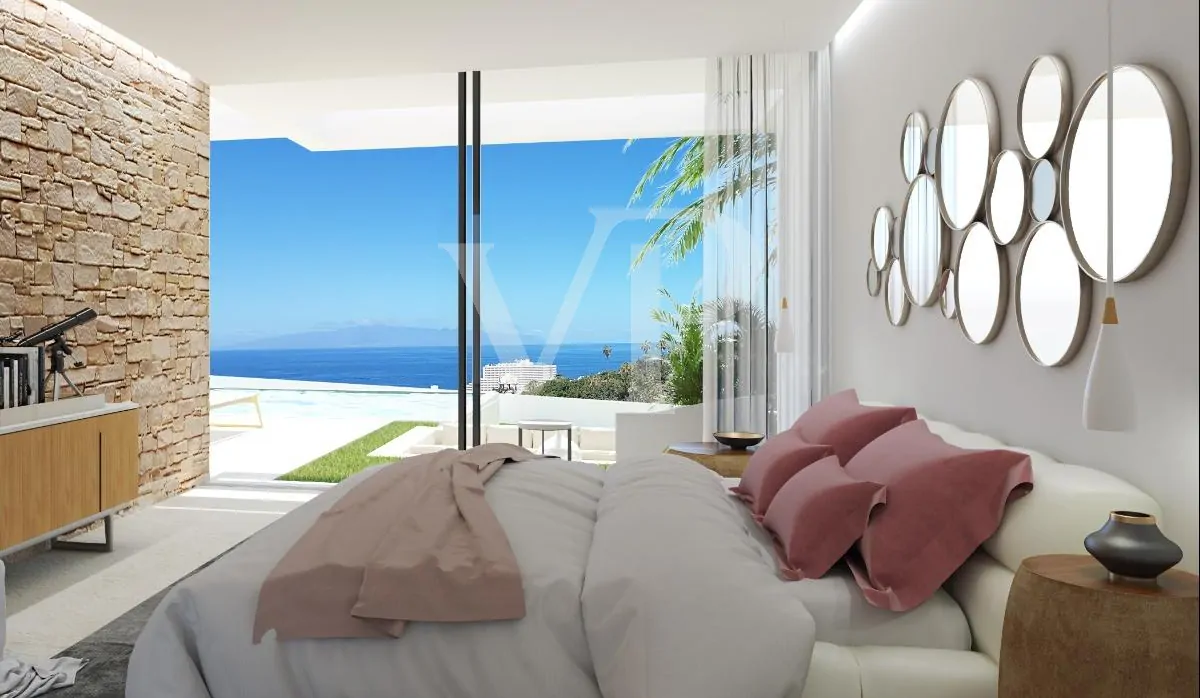 Minimalistische Neubau Villa Caldera del Rey