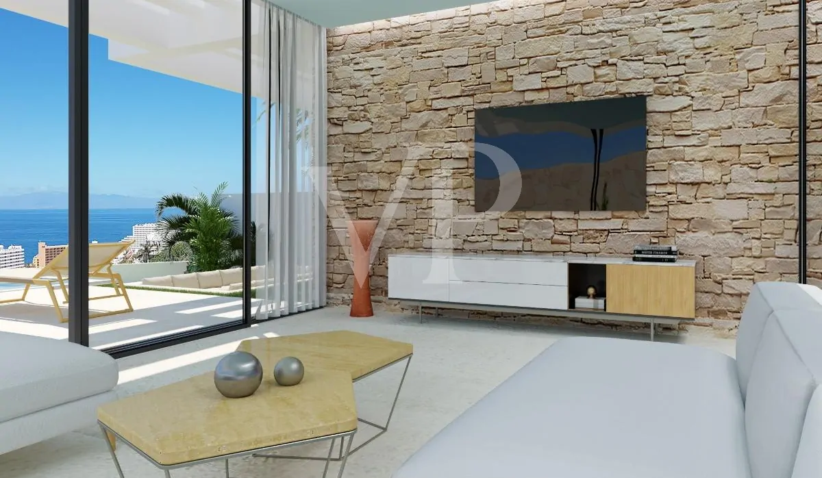 Minimalistische Neubau Villa Caldera del Rey