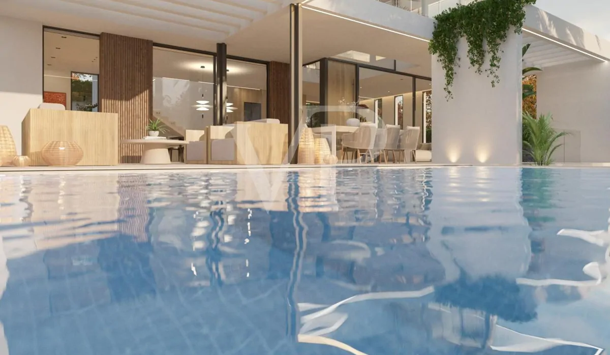 Luxurious villa under construction in Roque del Conde