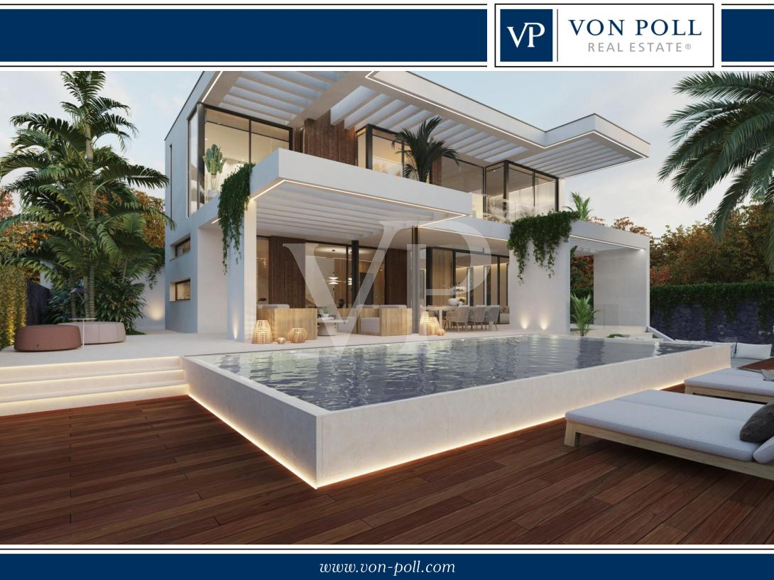 Luxurious villa under construction in Roque del Conde