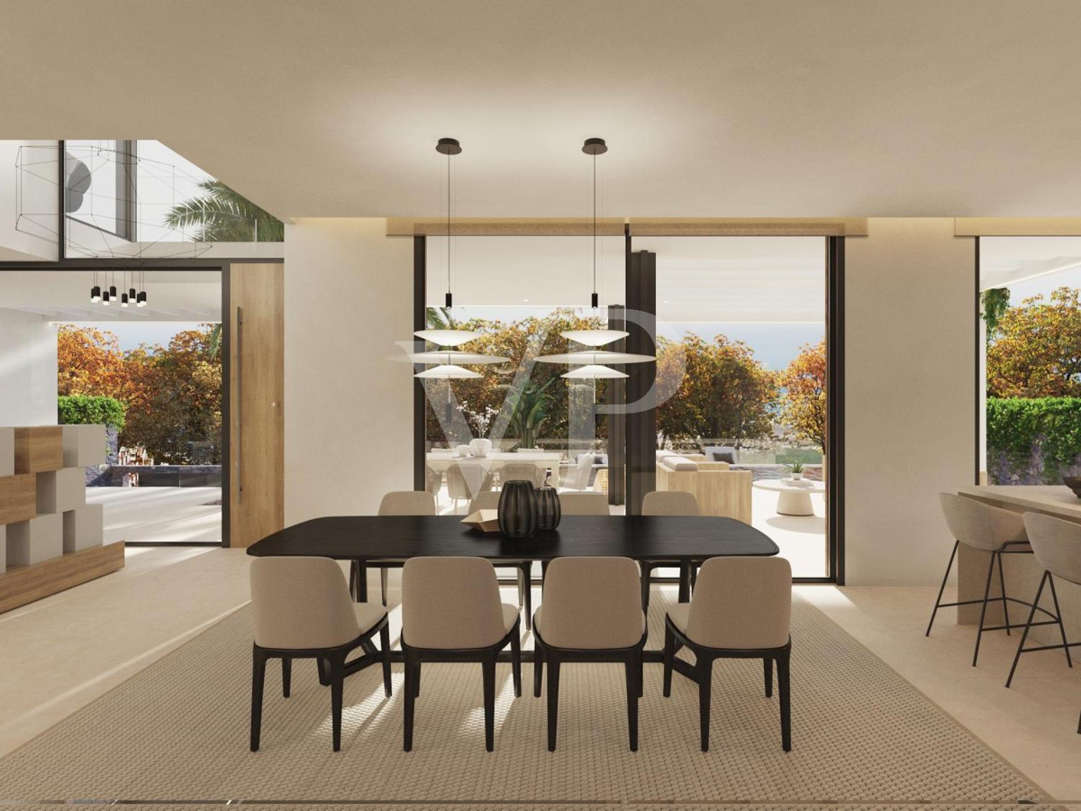 Luxurious villa under construction in Roque del Conde