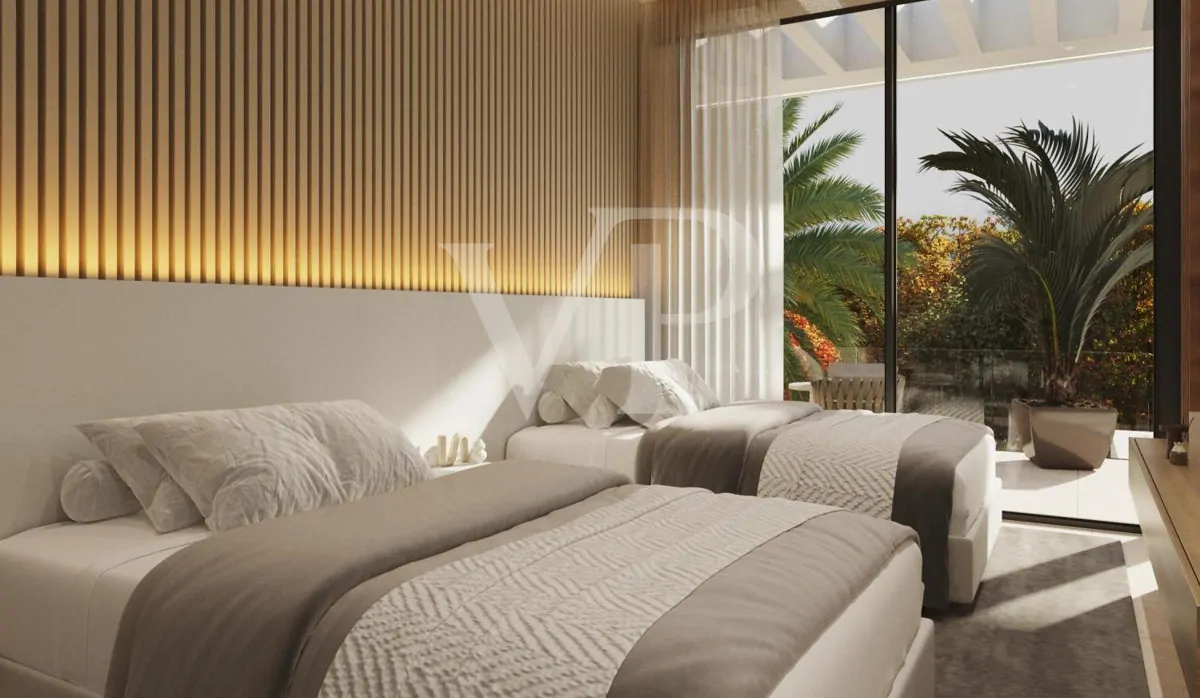 Luxurious villa under construction in Roque del Conde