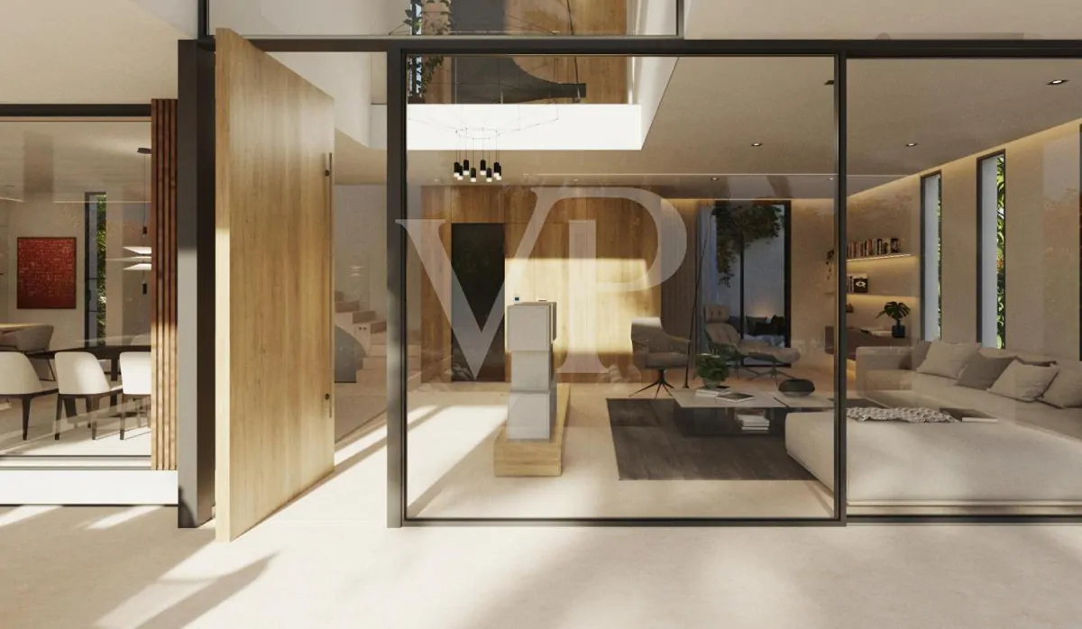 Luxurious villa under construction in Roque del Conde