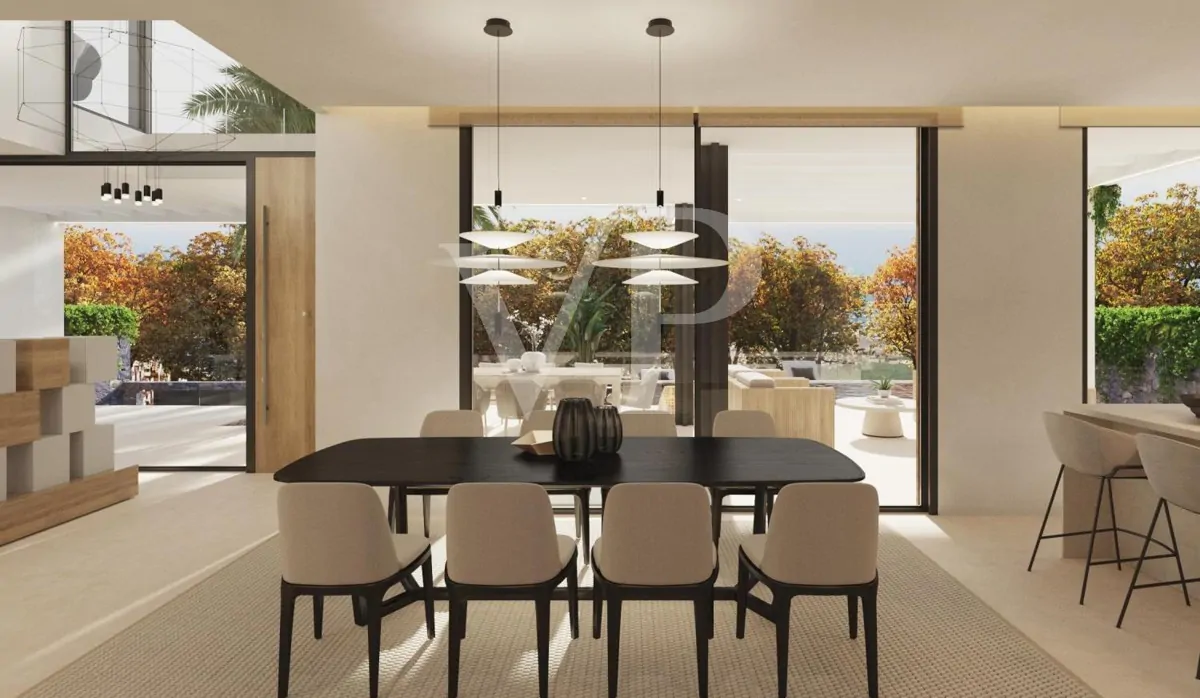 Luxurious villa under construction in Roque del Conde