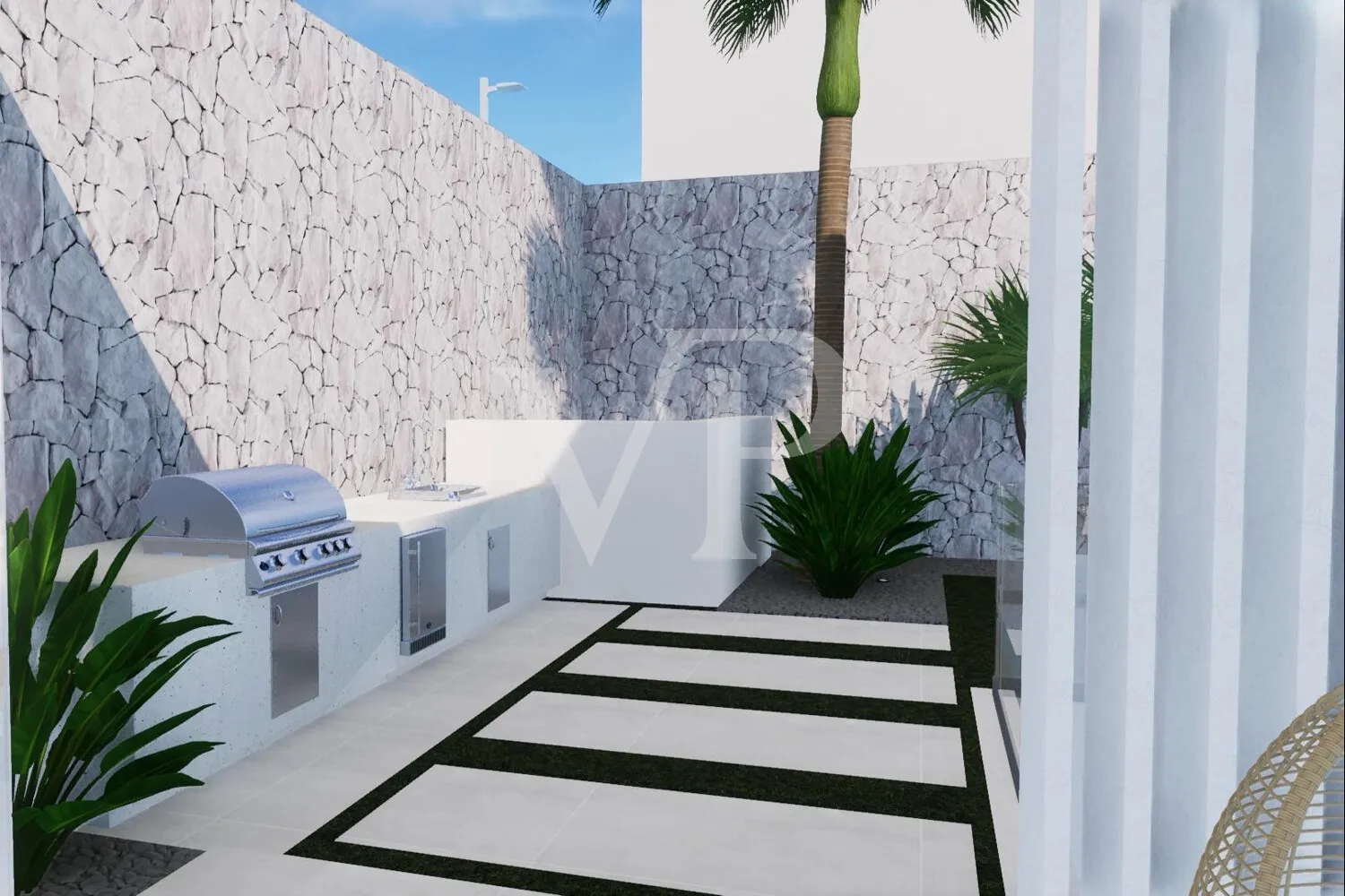 Fantastische Villa im Neubau mit Meerblick und luxuriösem Design in Roque del Conde