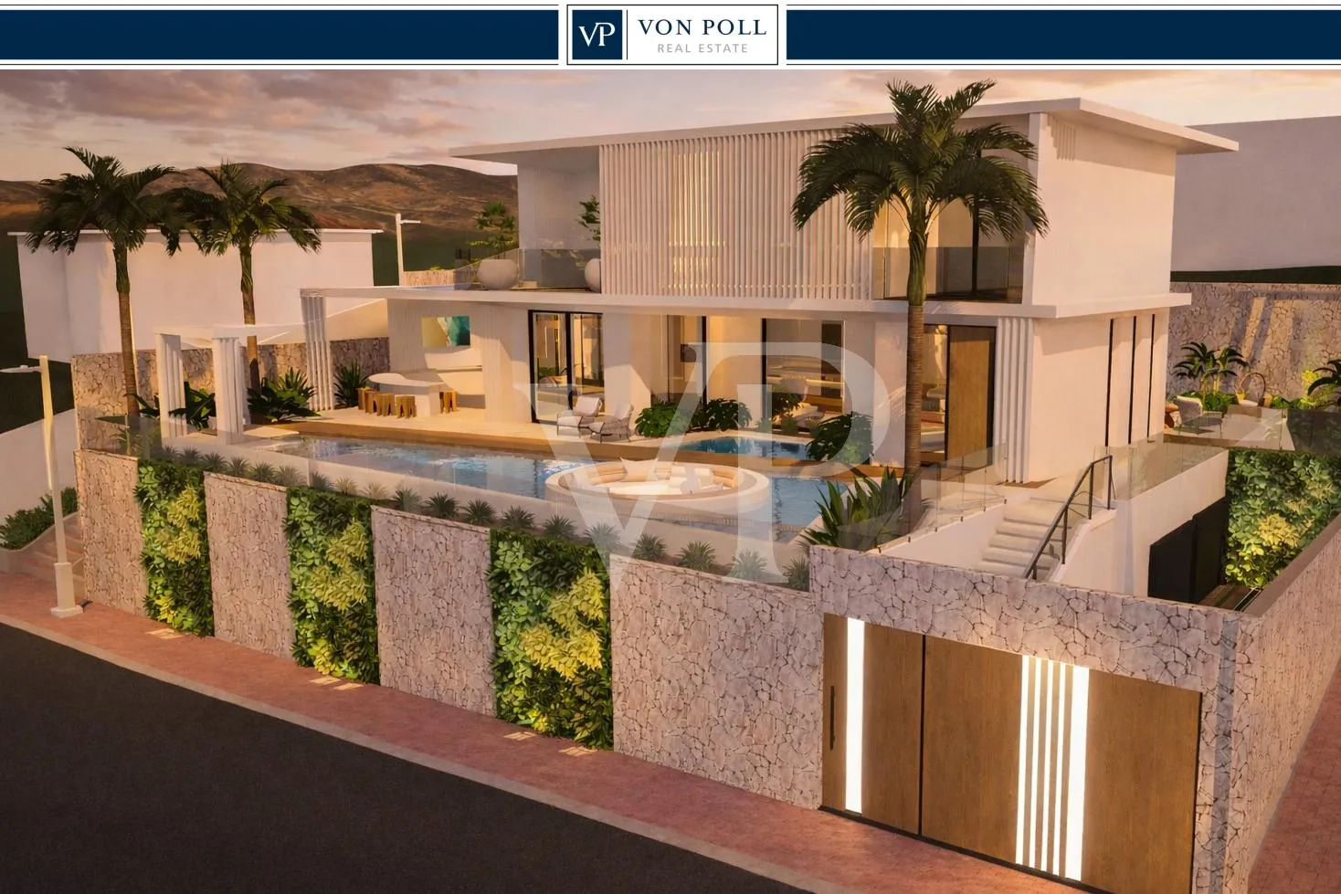 Fantastische Villa im Neubau mit Meerblick und luxuriösem Design in Roque del Conde