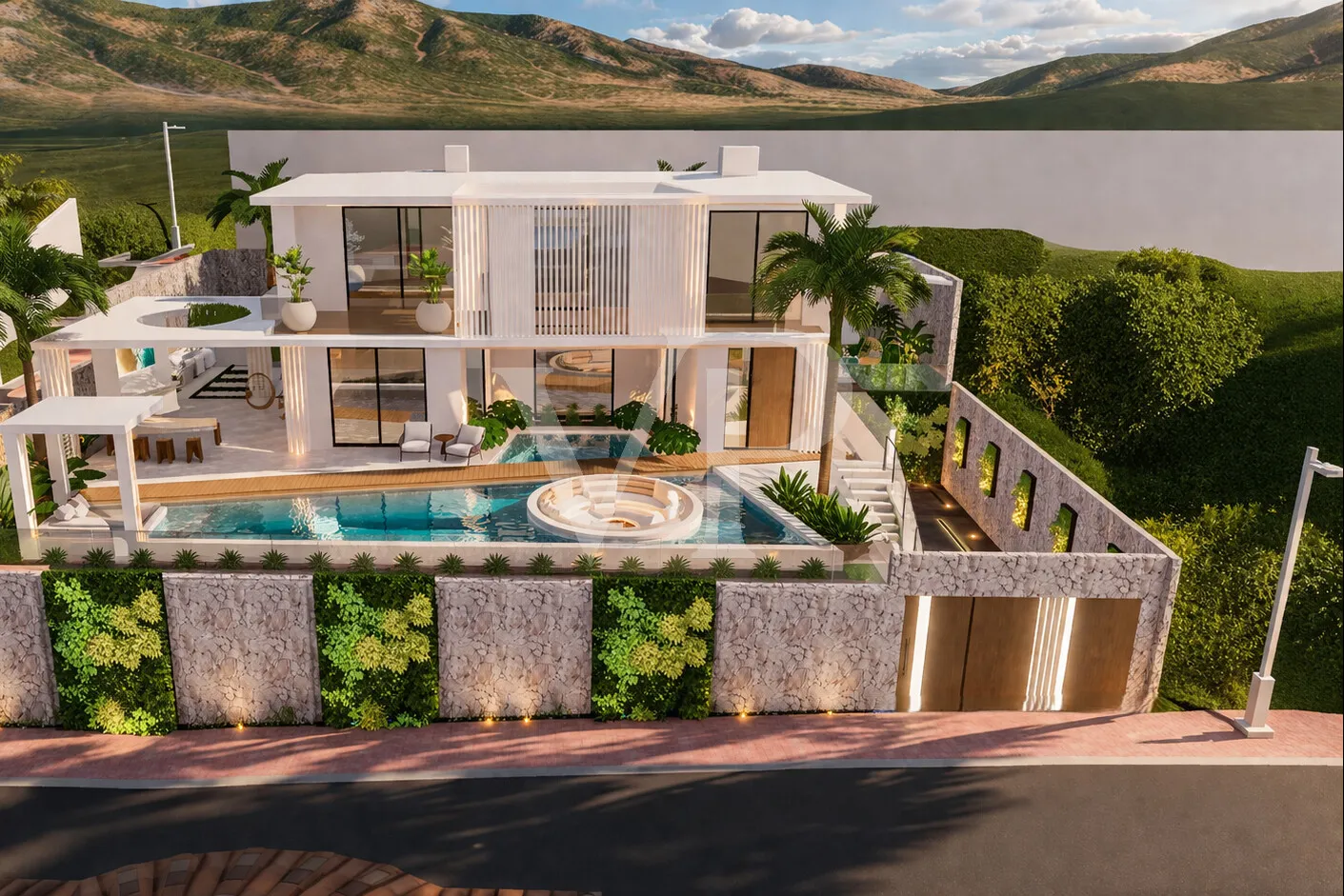 Fantastische Villa im Neubau mit Meerblick und luxuriösem Design in Roque del Conde
