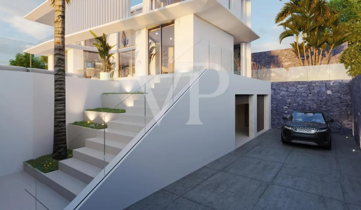 Fantastische Villa im Neubau mit Meerblick und luxuriösem Design in Roque del Conde