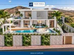 Fantástica villa en construcción con vistas al mar y diseño contemporáneo en Roque del Conde