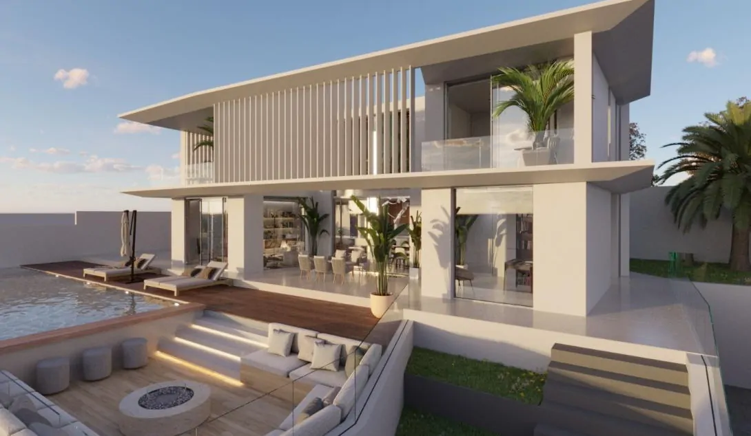 Fantastische Villa im Neubau mit Meerblick und luxuriösem Design in Roque del Conde