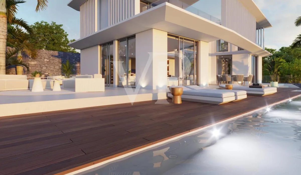 Fantastische Villa im Neubau mit Meerblick und luxuriösem Design in Roque del Conde