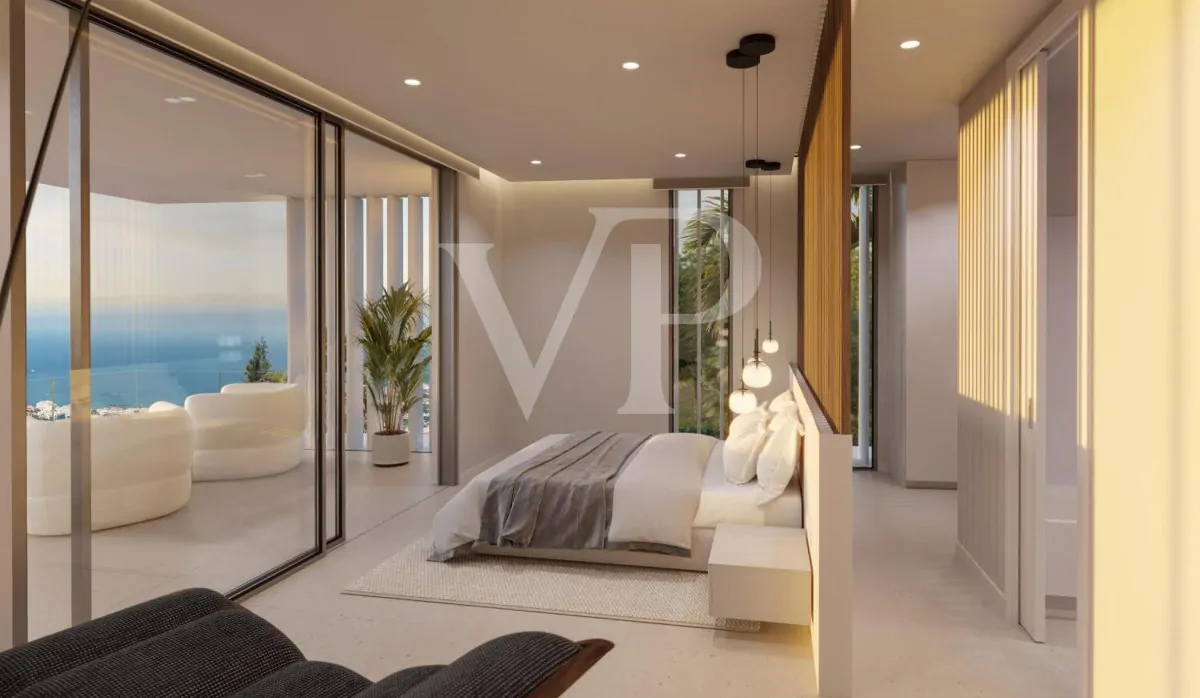 Fantastische Villa im Neubau mit Meerblick und luxuriösem Design in Roque del Conde