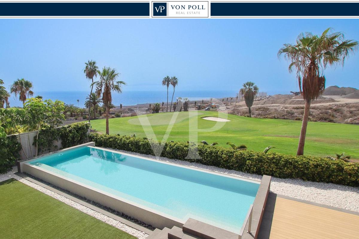 Luxury villa with sea views at the Golf Costa Adeje