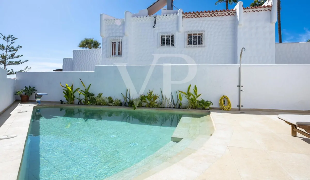 Zwei rundum perfekte Doppelhaushälften mit Meerblick in Playa de las Américas