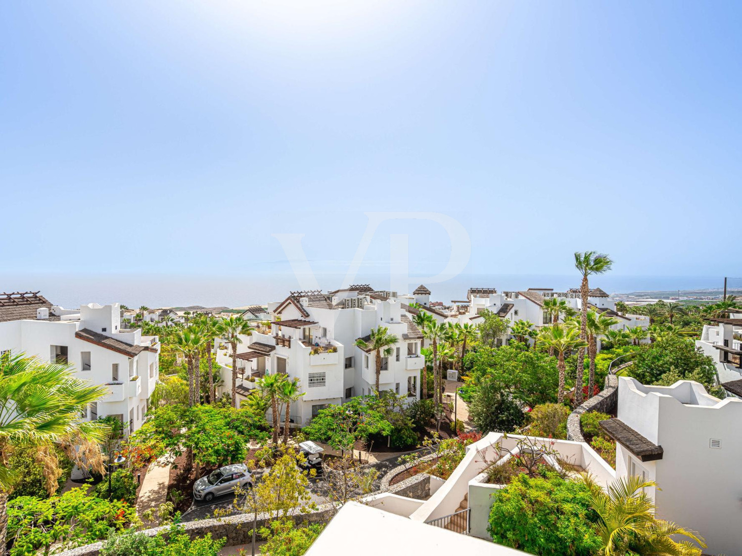 Fantástico ático de esquina con vistas al mar en Abama